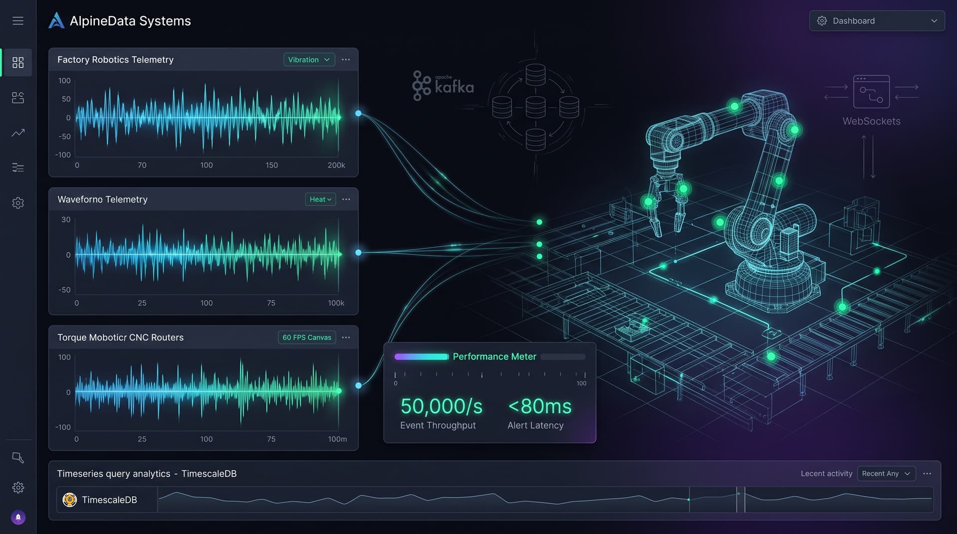 High-Throughput IoT Telemetry & Industrial Analytics Engine