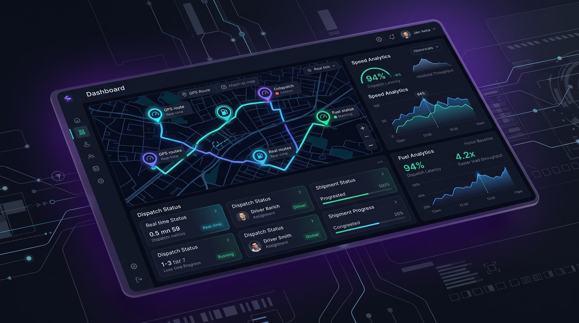 Real-Time Fleet Telemetry & Dispatch Platform